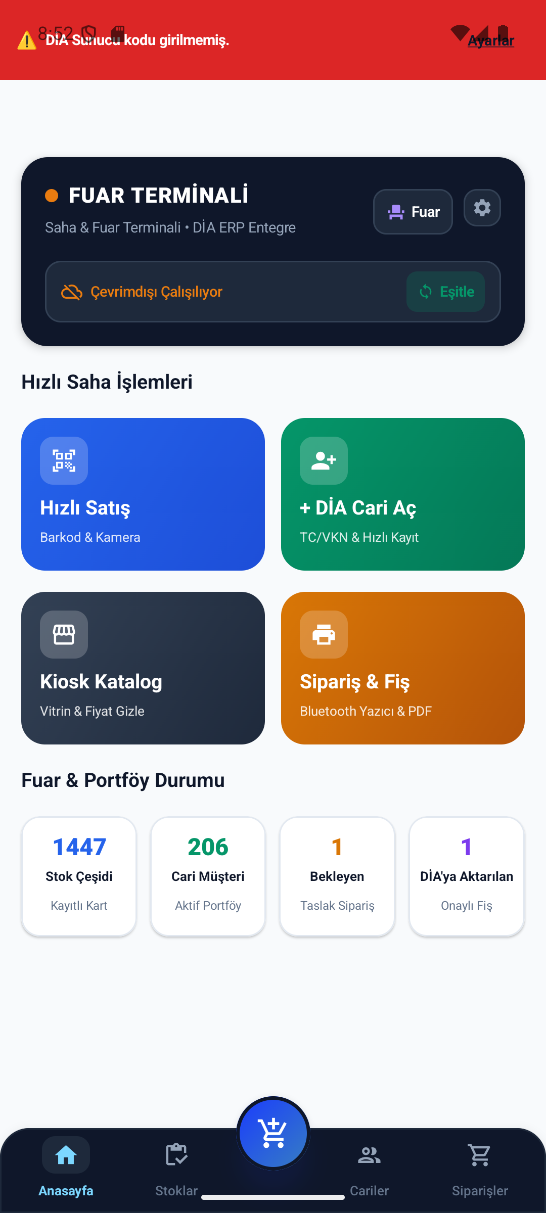 Ada-Soft Terminal Dashboard